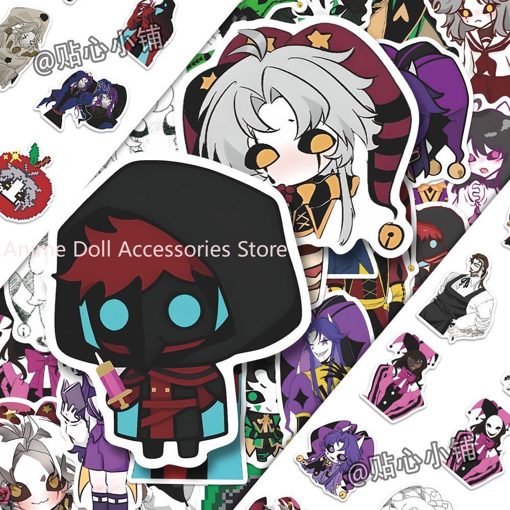 Laptop Accessories Stickers - 73PCS Stiker Anime The Freak Circus