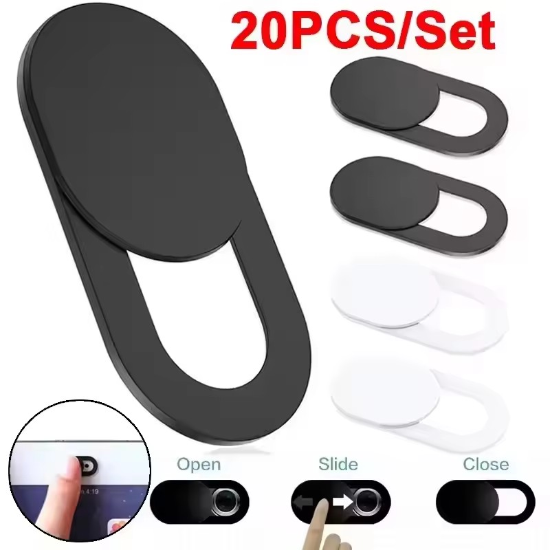 Laptop Accessories Stickers - Penutup Webcam dengan Penggeser Magnet, Penutup