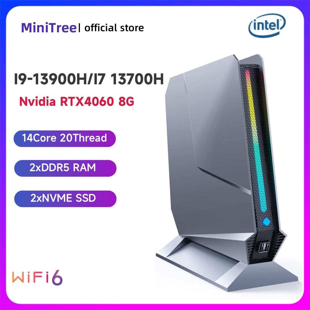 Intel Cpu Core I5 - Komputer Gaming Mini Desktop Core i9-13900H