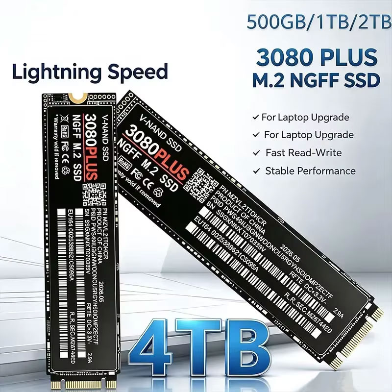 Laptop External Accessories - Hard Disk Eksternal SSD 3080 Plus