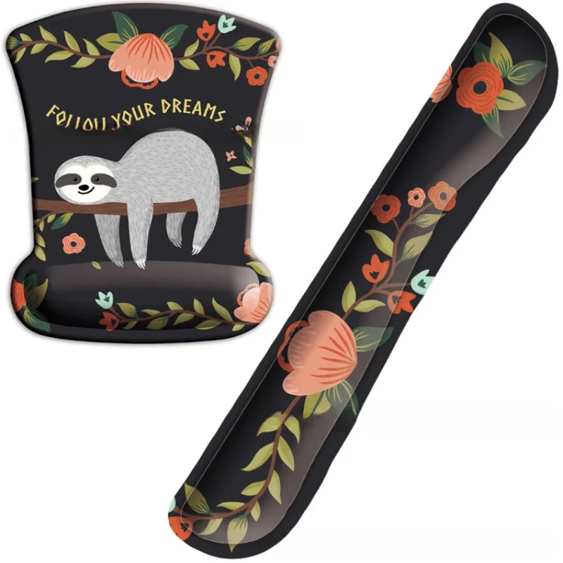 Laptop Accessories For Wrist Support - Alas Mouse Busa Memori Sloth Lucu,