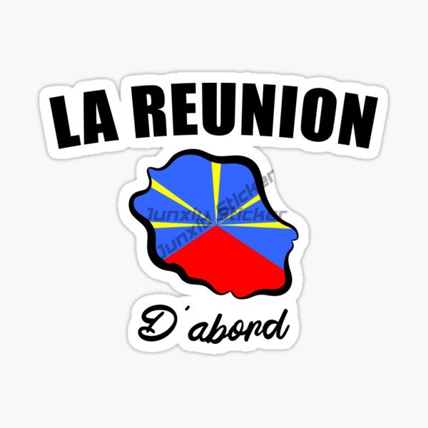 Stiker Mobil Bendera Pulau Reu - Laptop Accessories Logo ulasan dan harga