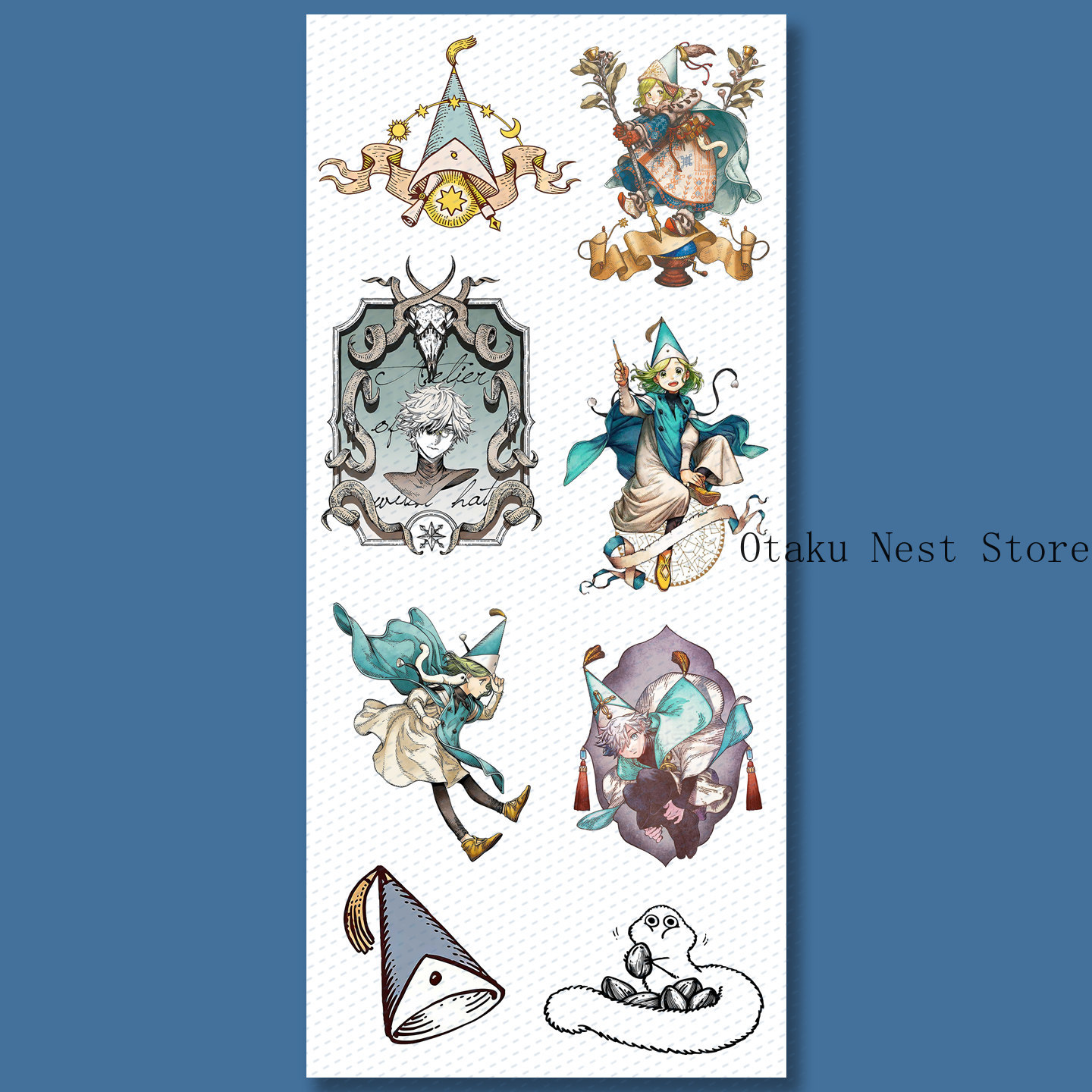 Topi Penyihir Anime Atelier Co - Laptop Accessories Stickers ulasan dan harga