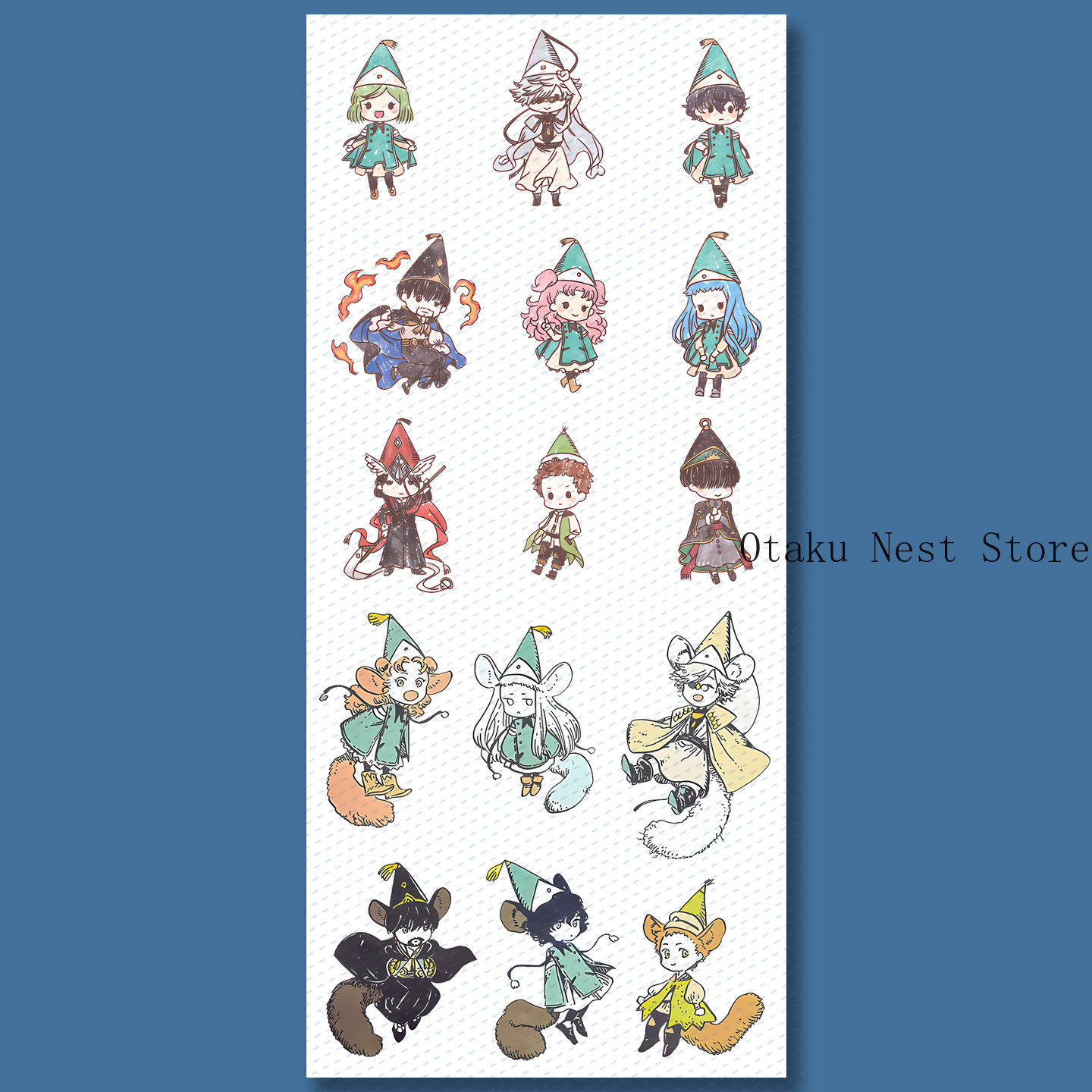 Topi Penyihir Anime Atelier Co - Laptop Accessories Stickers ulasan dan harga