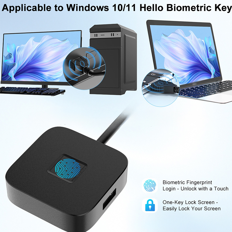 Pembaca Sidik Jari USB Menduku - Fingerprint Reader Usb ulasan dan harga