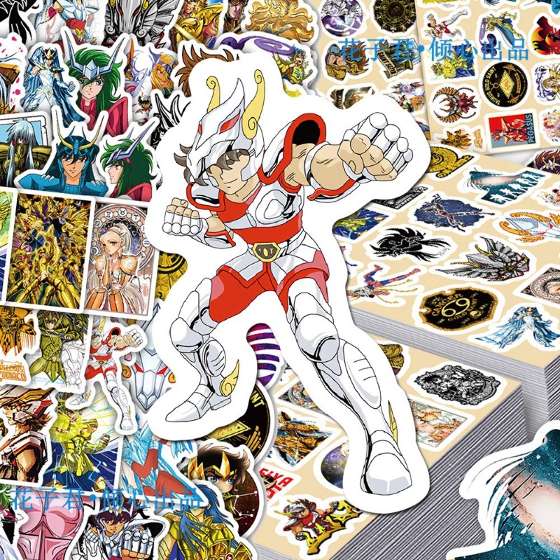 101 Buah Stiker Anime Saint Se - Laptop Accessories Stickers ulasan dan harga