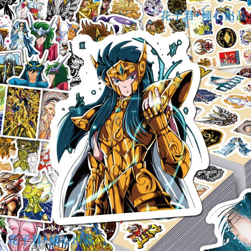 101 Buah Stiker Anime Saint Se - Laptop Accessories Stickers ulasan dan harga