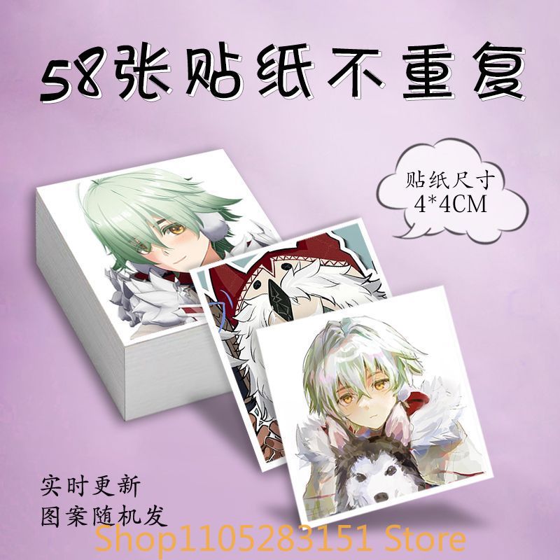 Stiker Anime Cosplay Genshin I - Laptop Accessories Stickers ulasan dan harga