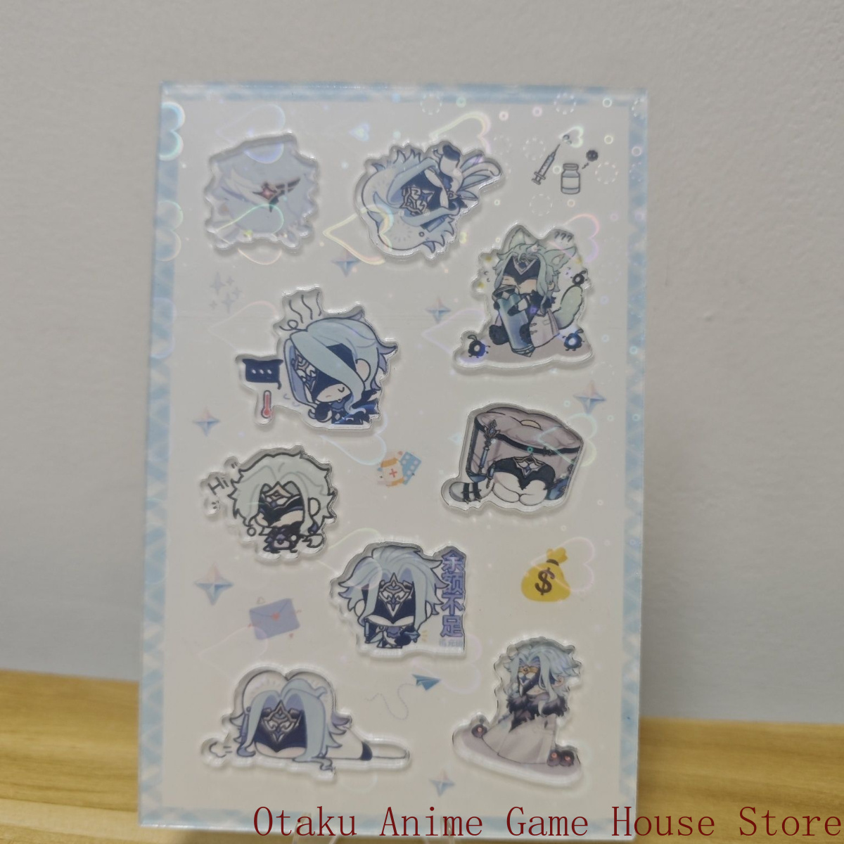 Stiker Akrilik Genshin Impact  - Laptop Accessories Stickers ulasan dan harga
