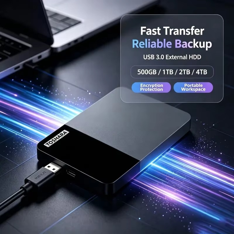 Hard Disk Eksternal Portabel d - Laptop External Accessories ulasan dan harga