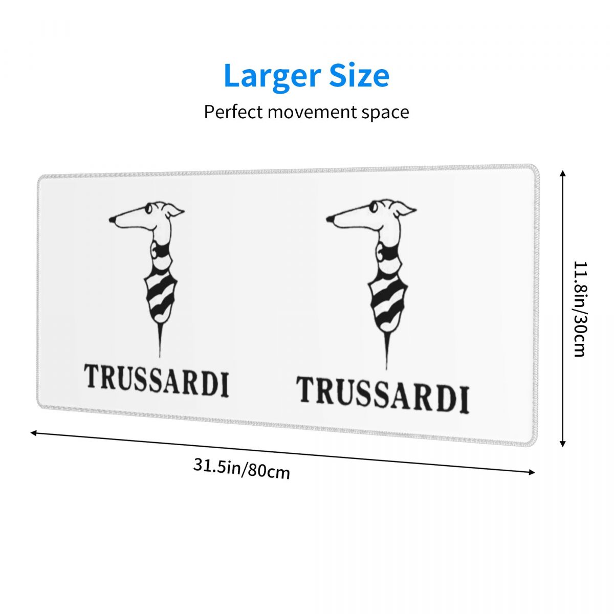 Alas Mouse Besar Trussardis Lo - Laptop Accessories Logo ulasan dan harga
