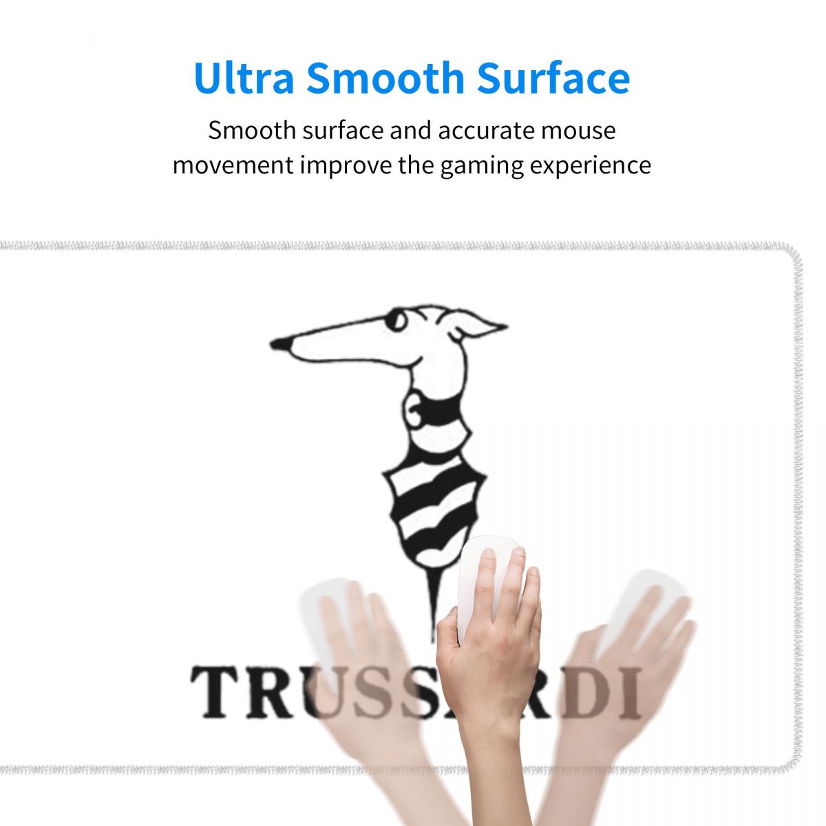 Alas Mouse Besar Trussardis Lo - Laptop Accessories Logo ulasan dan harga