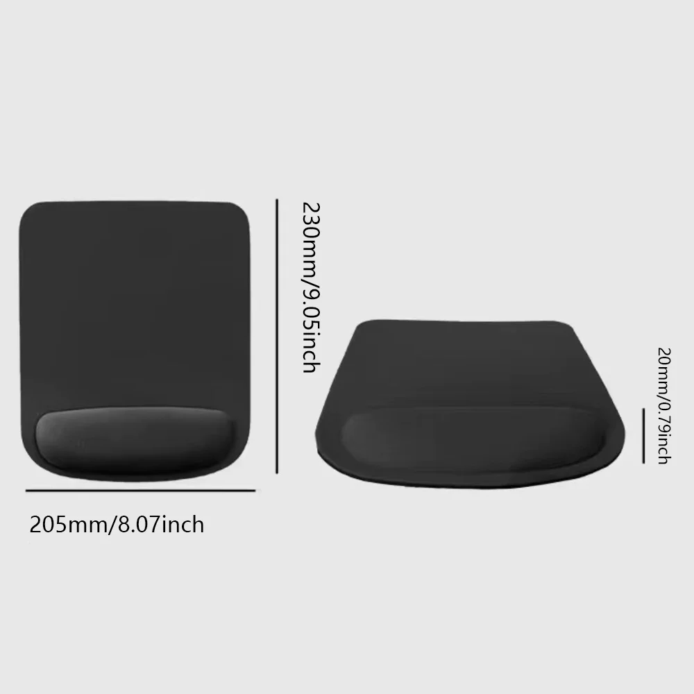 Alas Mouse Hitam untuk Meja PC - Laptop Accessories For Wrist Support ulasan dan harga