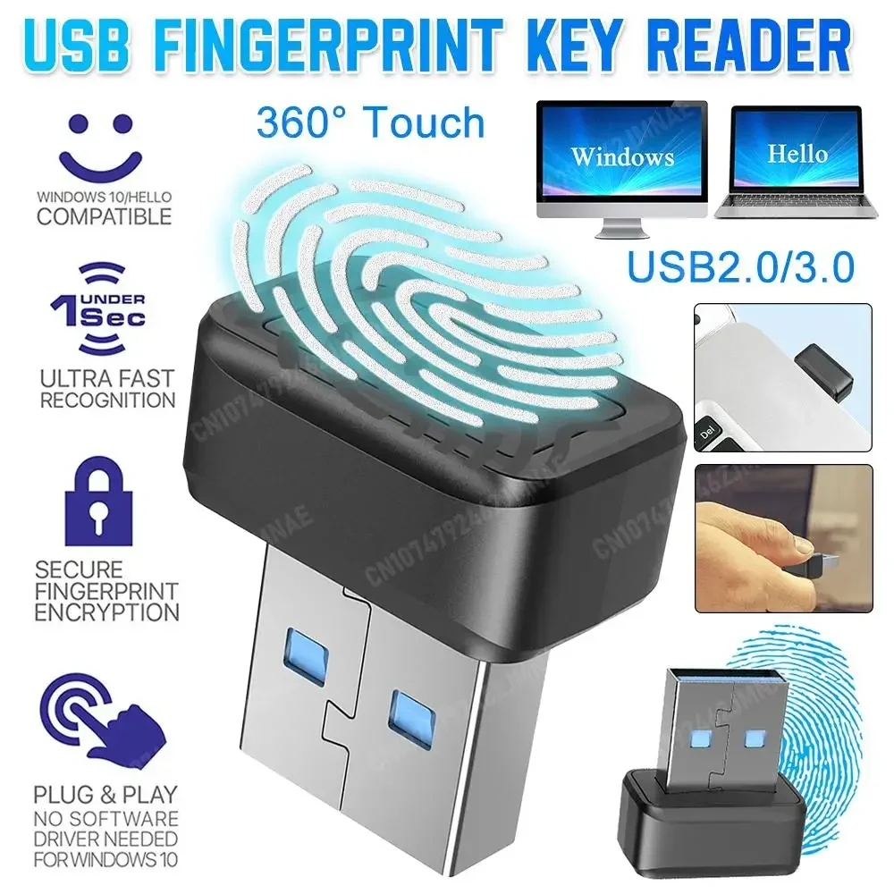 Pembaca Kunci Sidik Jari USB u - Fingerprint Reader Usb ulasan dan harga
