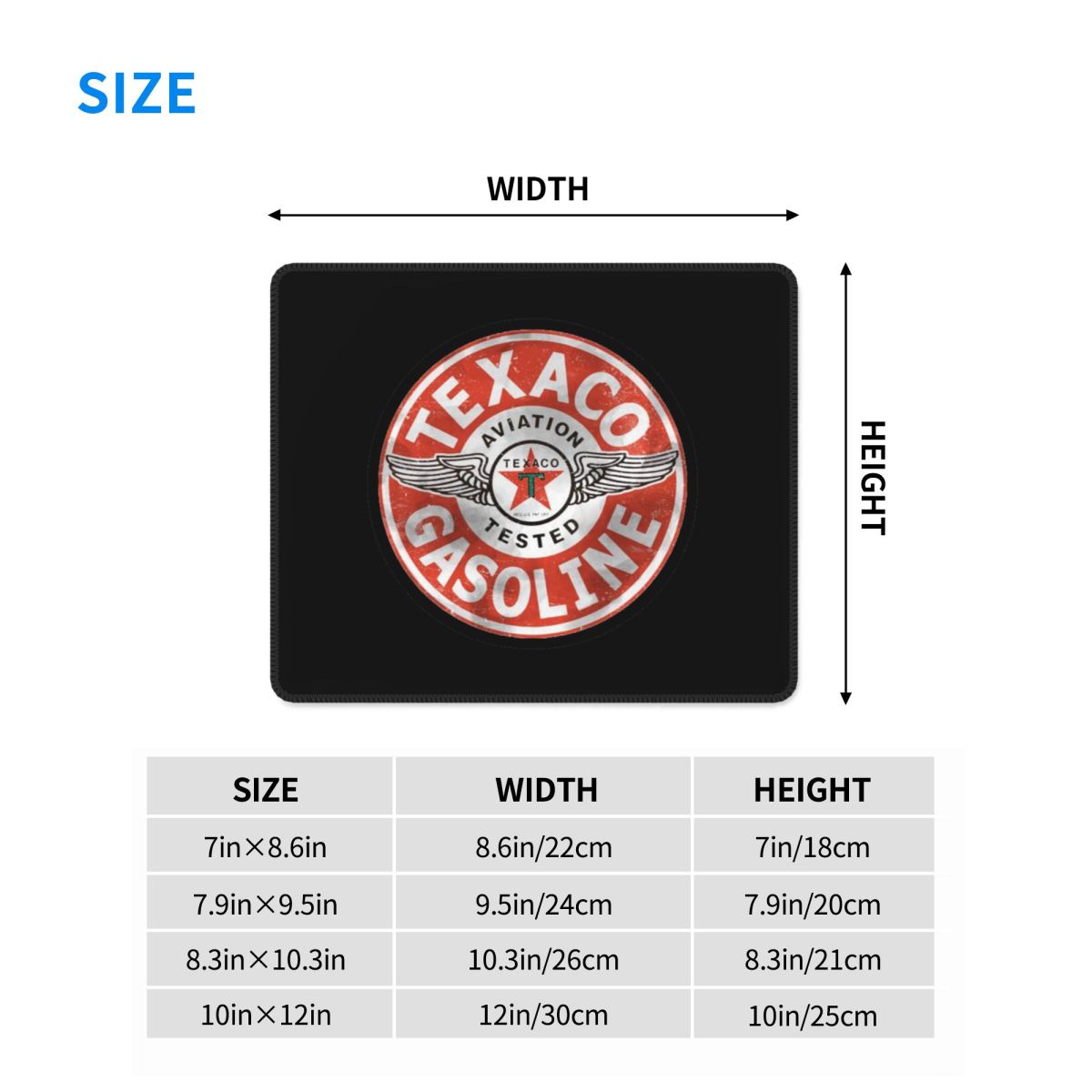 Alas Mouse Logo Texaco Vintage - Laptop Accessories Logo ulasan dan harga